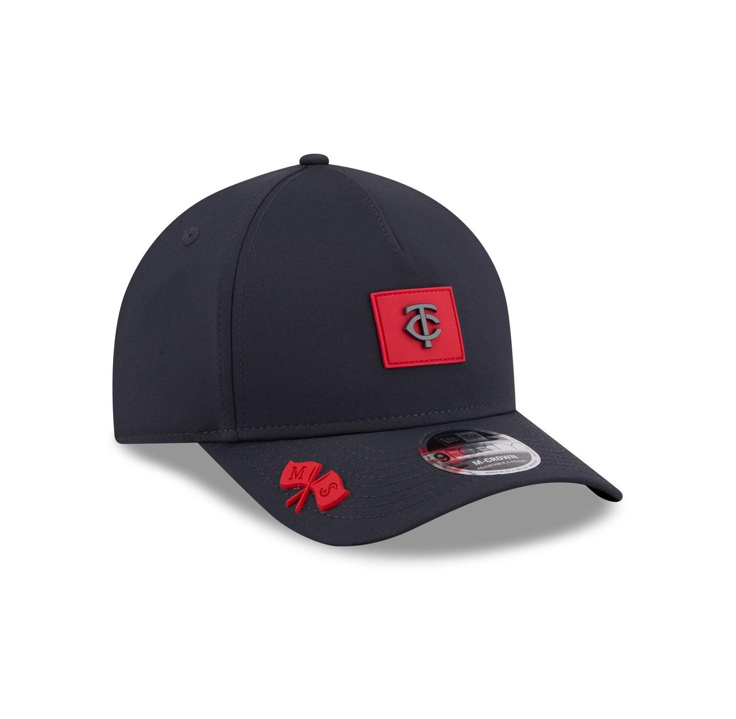 Men's Navy Minnesota Twins 2026 Clubhouse 9FORTY A-Frame Adjustable Hat