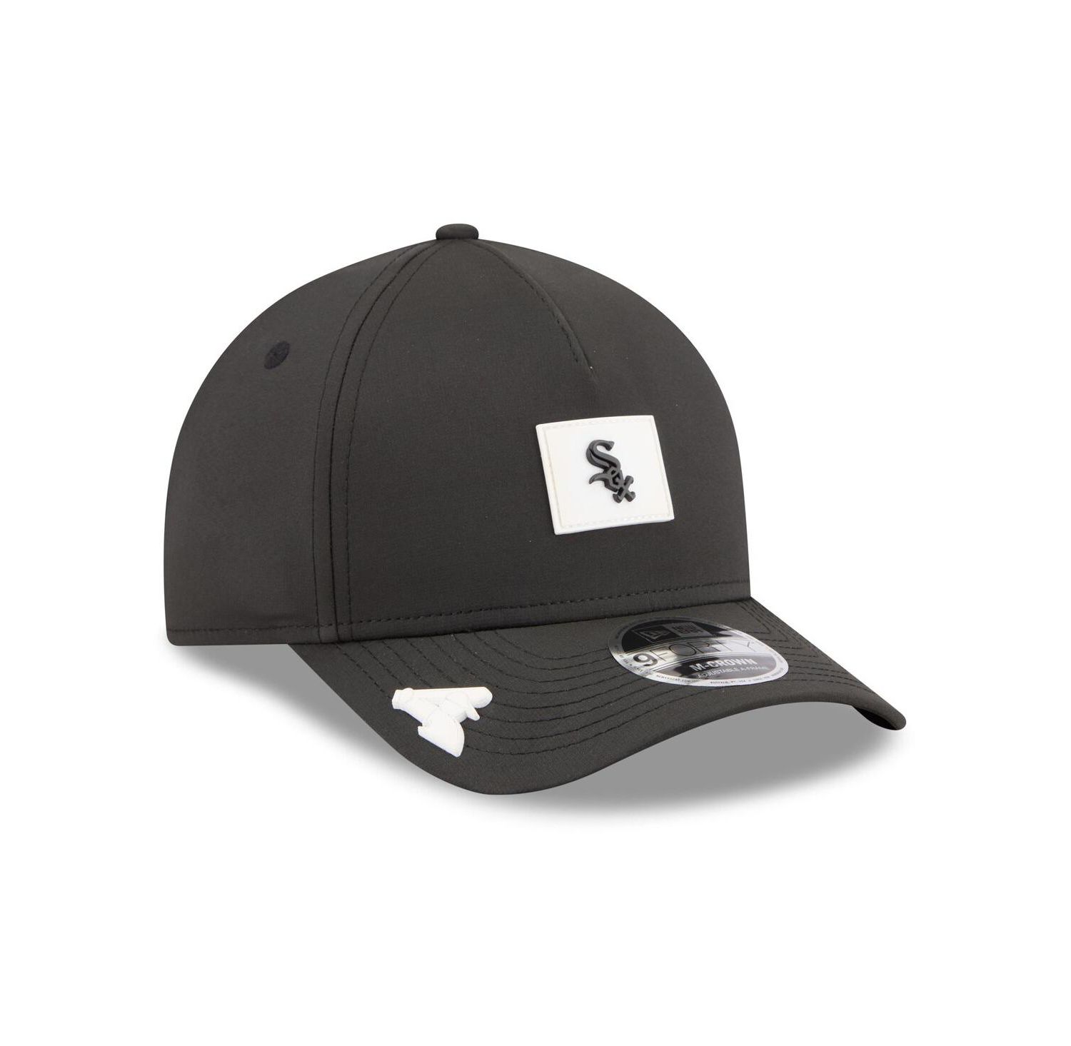 Men's Black Chicago White Sox 2026 Clubhouse 9FORTY A-Frame Adjustable Hat