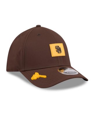 Men's Brown San Diego Padres 2026 Clubhouse M-Crown 39THIRTY Flex Hat