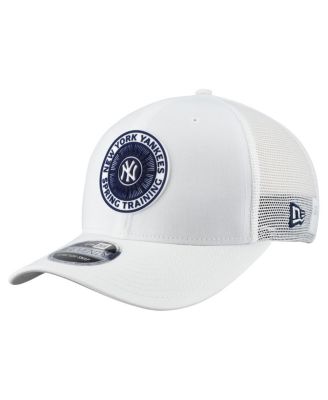 Men's White New York Yankees 2026 Spring Training Fan Pack 9SEVENTY Adjustable Trucker Hat
