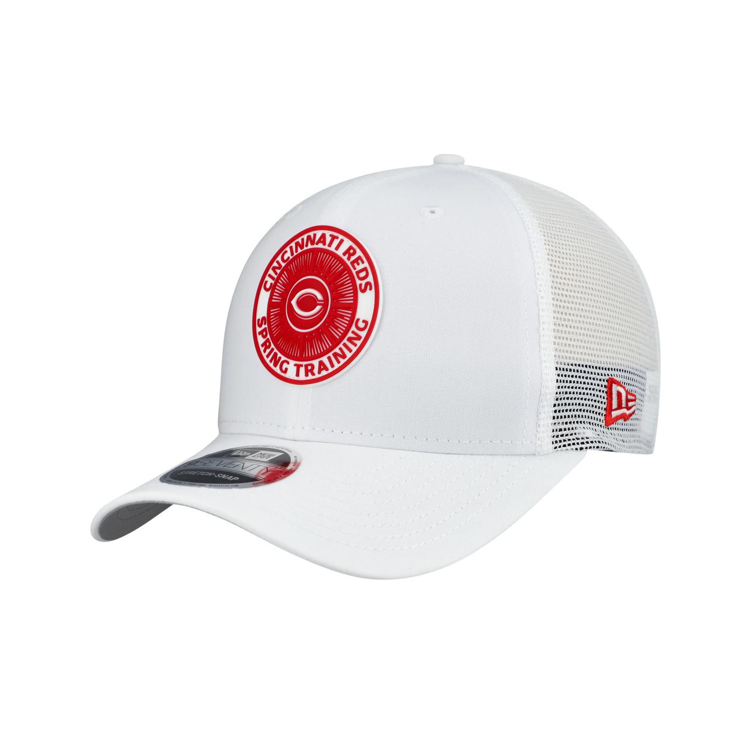 Men's White Cincinnati Reds 2026 Spring Training Fan Pack 9SEVENTY Adjustable Trucker Hat