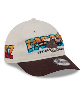 Big Boys and Girls Stone/Brown San Diego Padres 2026 Spring Training Fan Pack Batter 9TWENTY Adjustable Hat