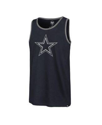 Men's Navy Dallas Cowboys Premier Franklin Tank Top