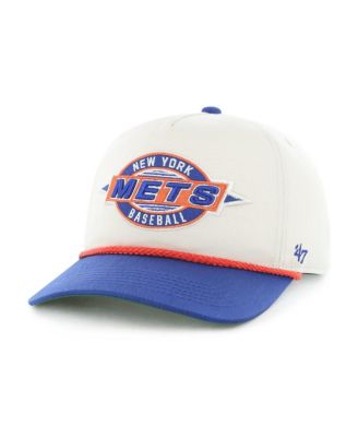 Big Boys and Girls Natural/Royal New York Mets Frame Out Hitch Adjustable Hat