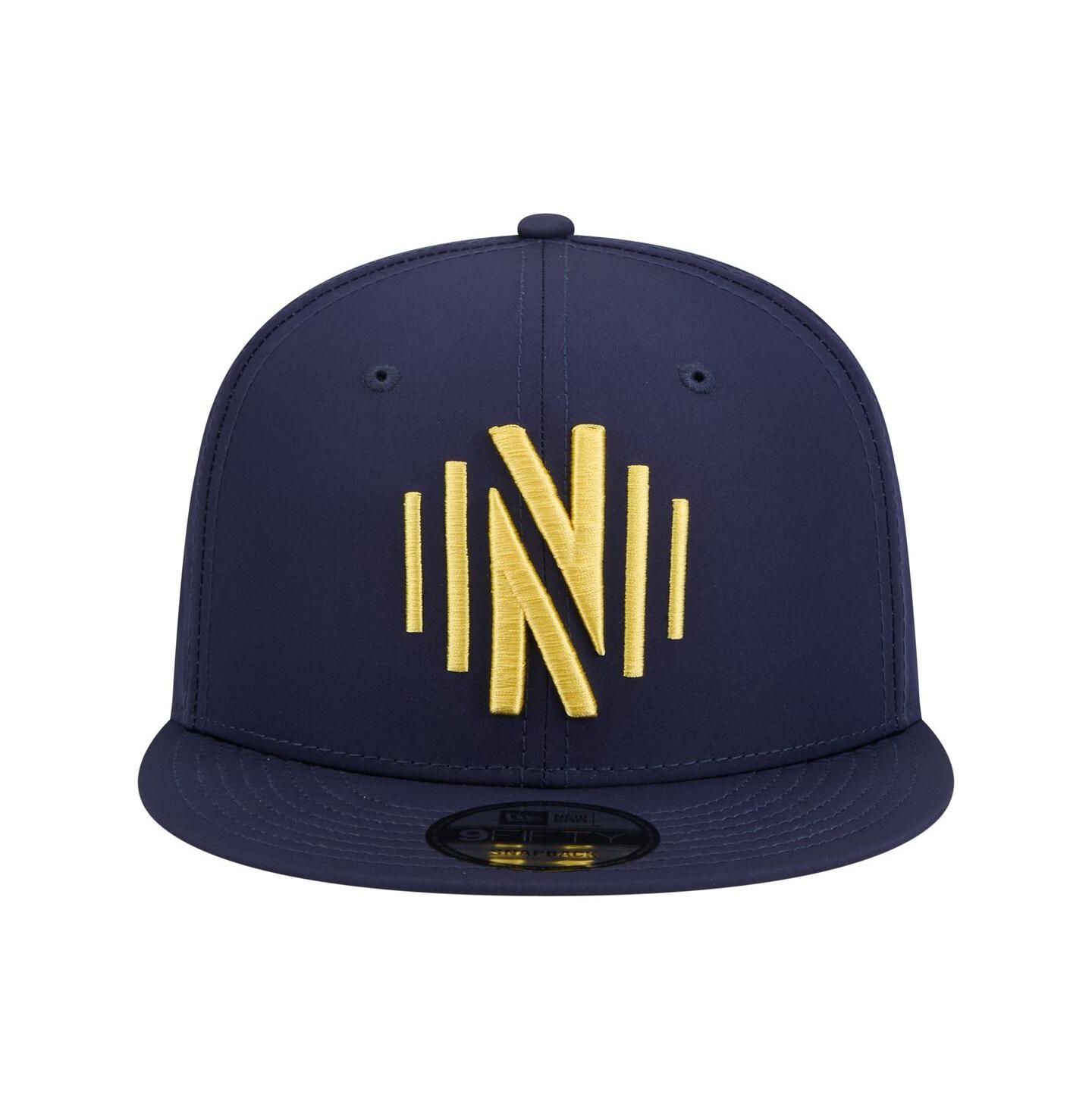 Мужские головные уборы New Era Navy Nashville SC 2026 Jersey Hook 9FIFTY Snapback Hat — фото 2