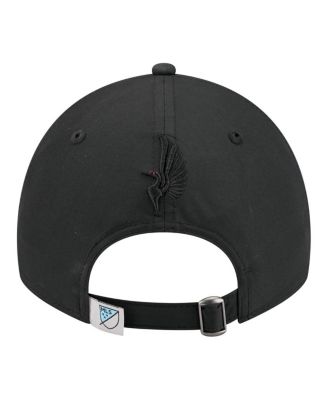 Men's Black Minnesota United FC 2026 Jersey Hook 9TWENTY Adjustable Hat