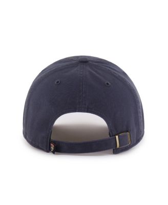 Men's Navy Florida Panthers Alternate Logo Clean Up Adjustable Hat