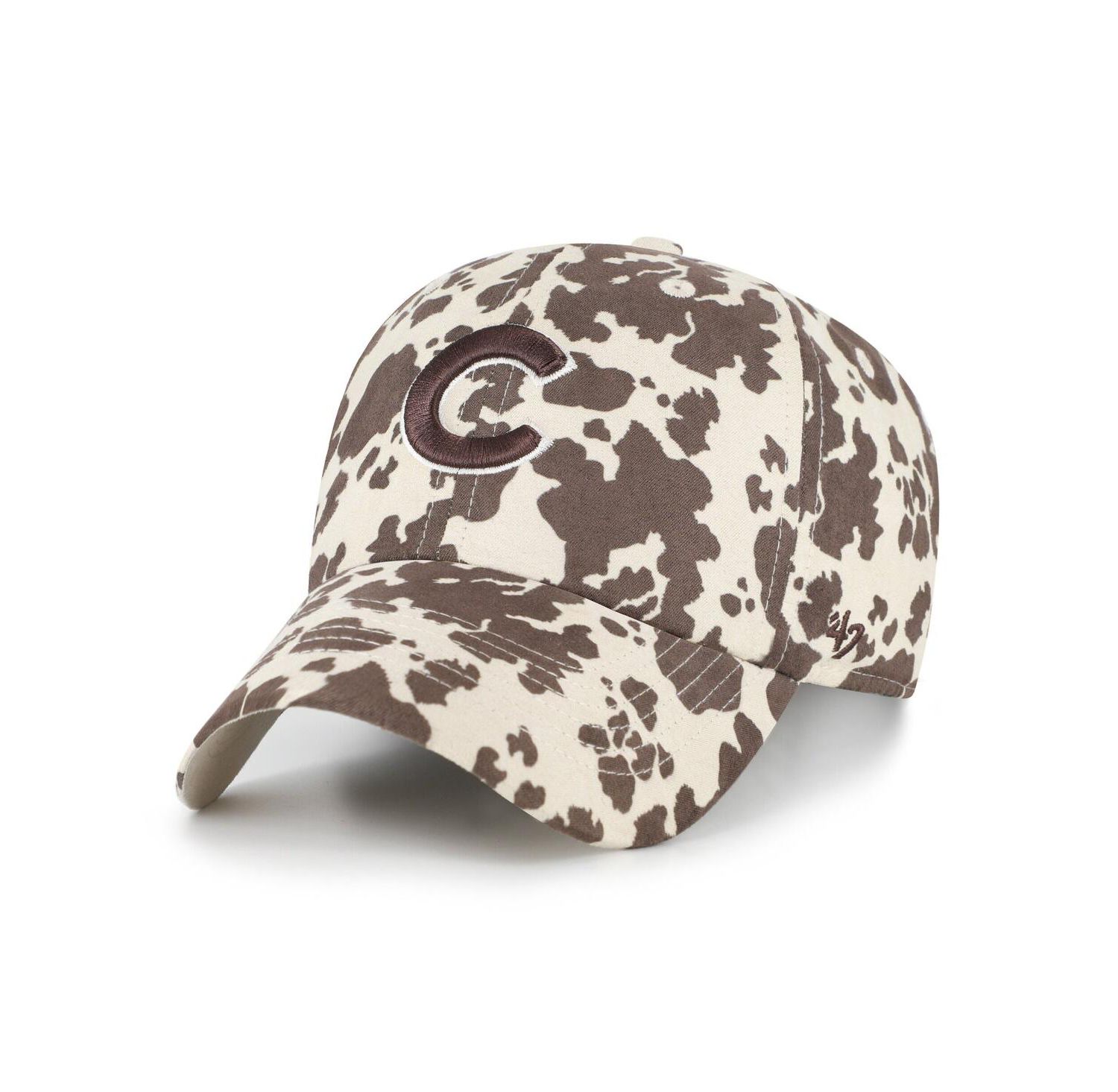 Women's Natural Chicago Cubs Bessie Clean Up Adjustable Hat