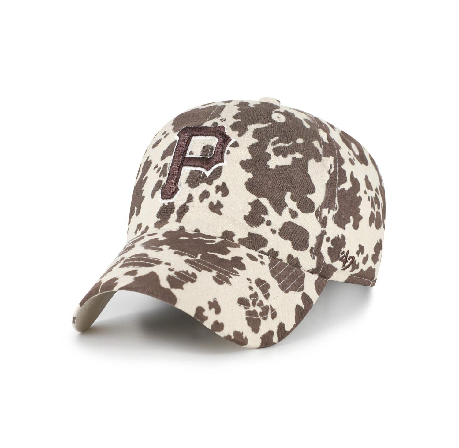 Women's Natural Pittsburgh Pirates Bessie Clean Up Adjustable Hat