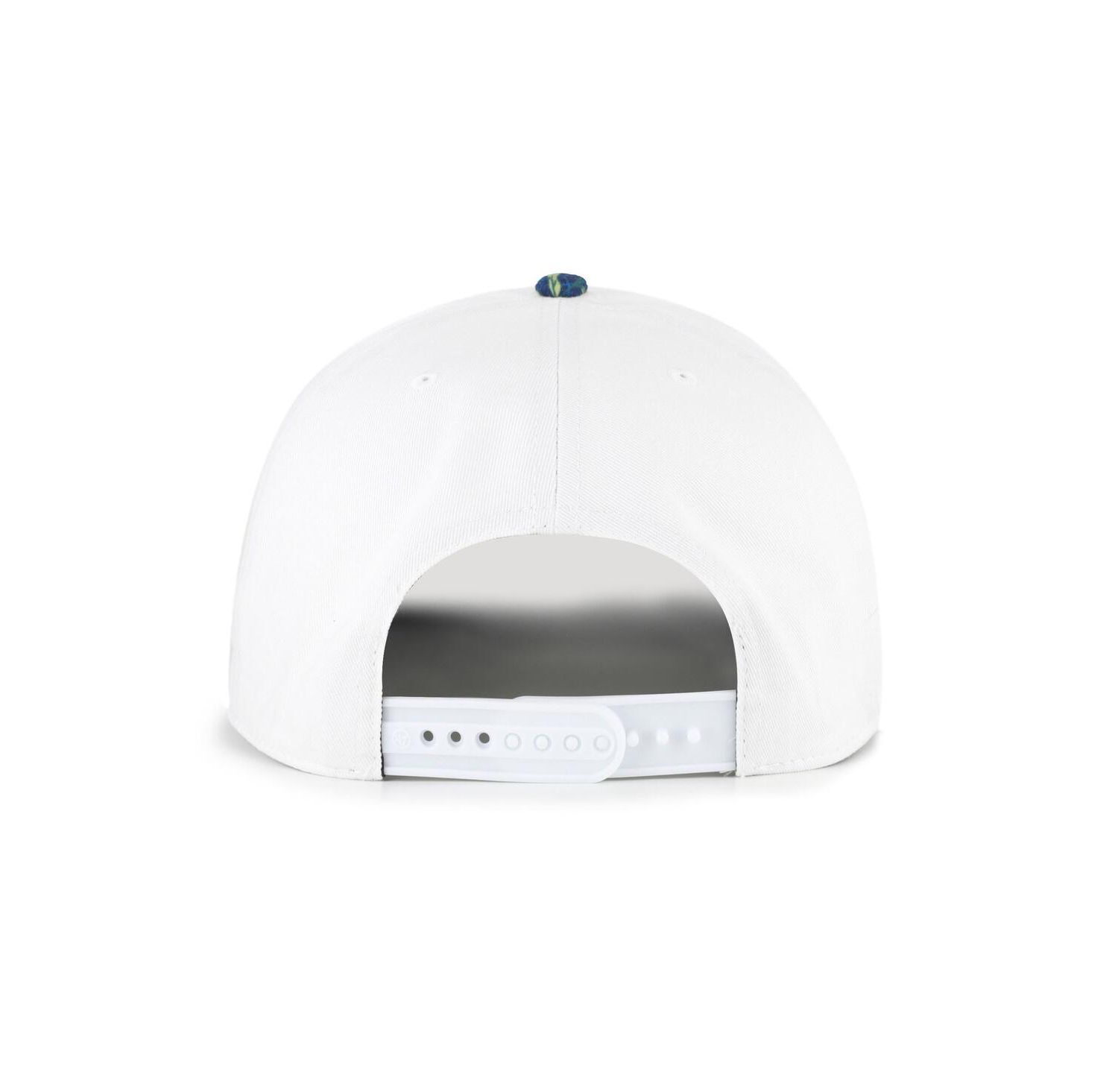 Men's White/Navy Dallas Cowboys Beach Side Hitch Adjustable Hat