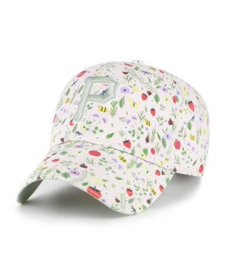 Big Girls Light Pink Pittsburgh Pirates Posey Clean Up Adjustable Hat