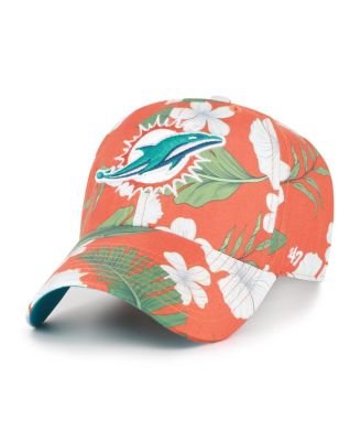 Men's Orange Miami Dolphins Beach Side Clean Up Adjustable Hat