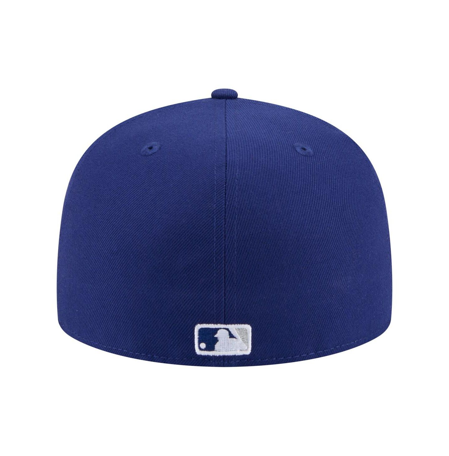 Мужская кепка New Era Royal Los Angeles Dodgers City Patch 59FIFTY Fitted Hat — фото 4