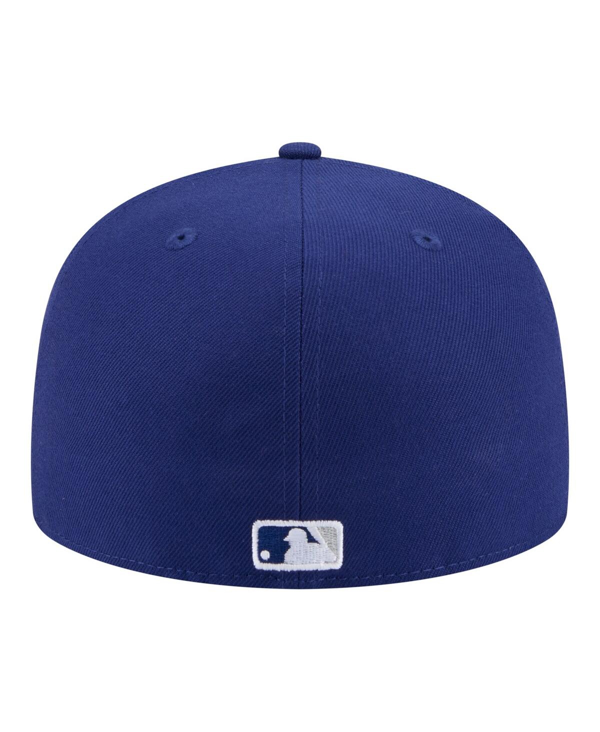 New Era Men's Royal Los Angeles Dodgers City Patch 59FIFTY Fitted Hat