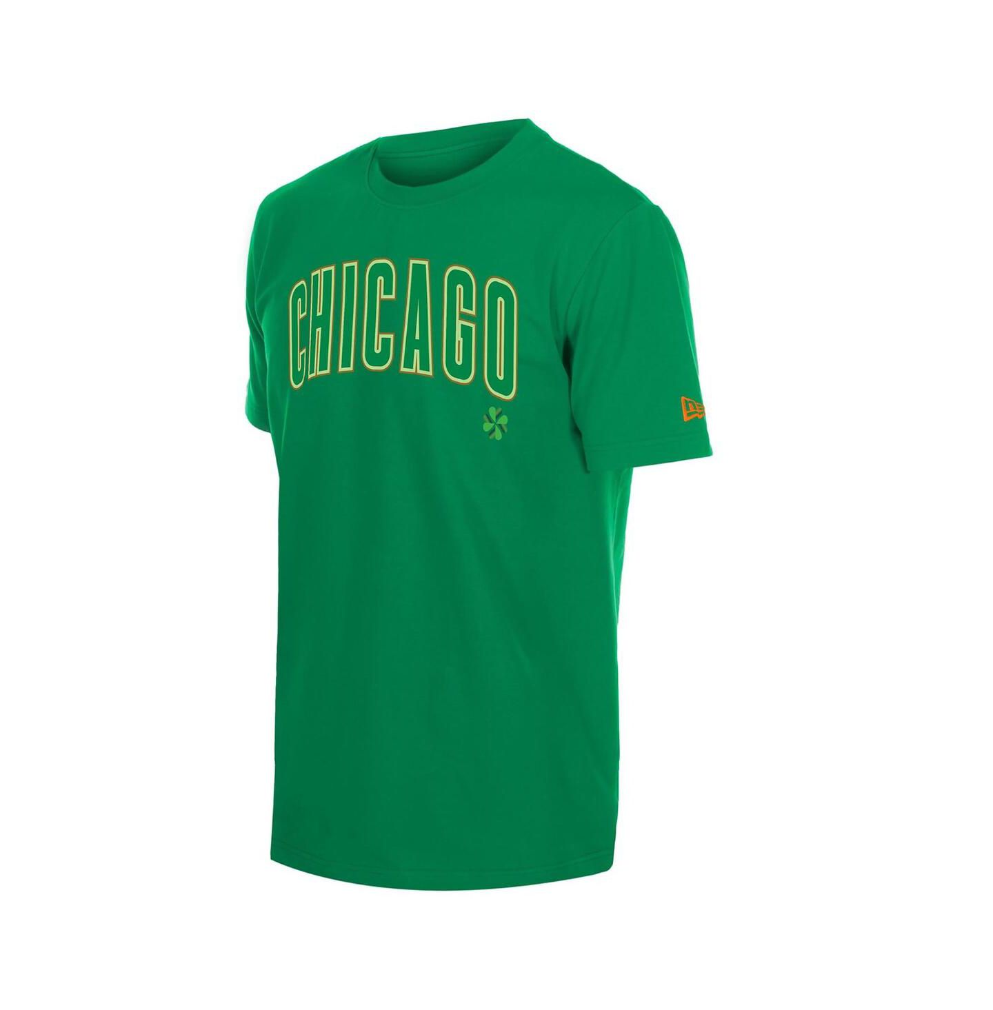 Мужская футболка New Era Green Chicago Cubs 2026 St. Patrick's Day — фото 3