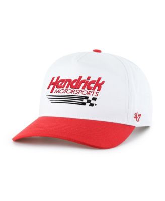 Men's White/Red Hendrick Motorsports NASCAR Two-Tone Team Adjustable Hitch Hat
