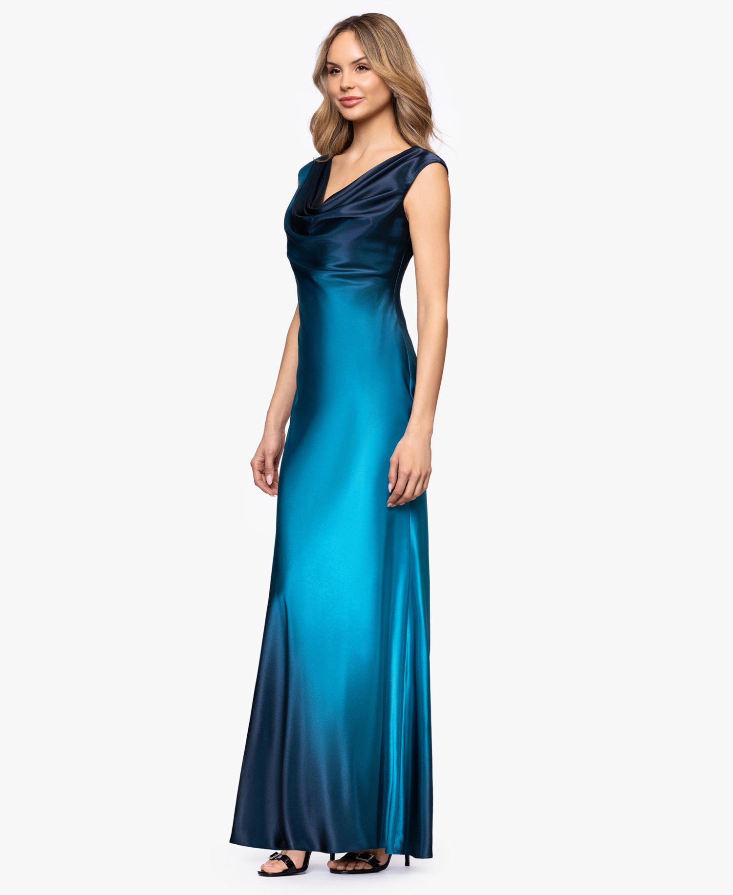 Women's Cowl Neck Gown