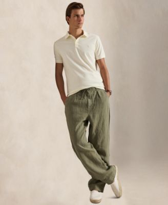 Custom Slim Fit Honeycomb-Mesh Polo