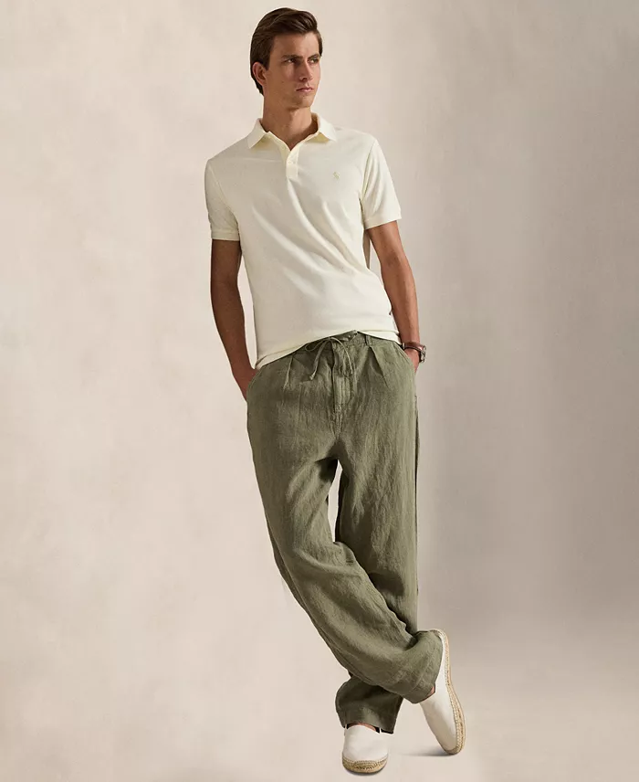 Men's Custom Slim-Fit Honeycomb-Mesh Polo Shirt - thumbnail 6