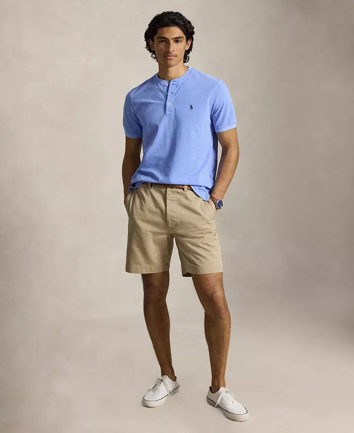 Men's Featherweight Mesh Henley Shirt - thumbnail 2