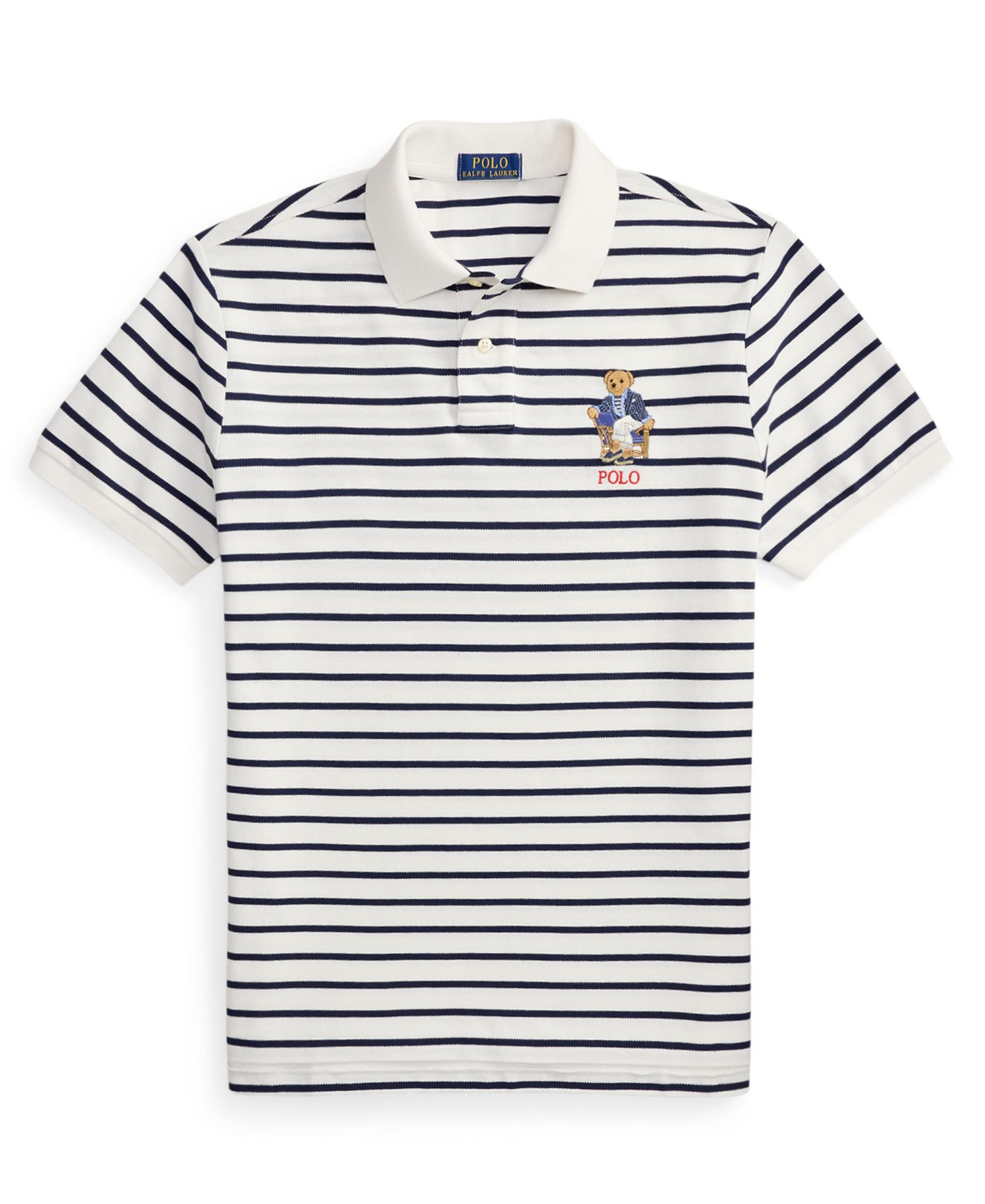 Custom Slim-Fit Polo Bear Polo Shirt