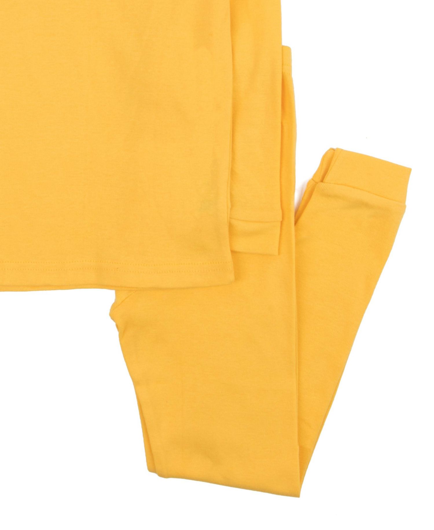 Toddler Matching Family Two Piece Cotton Long Sleeve Solid Color Pajamas 2T-5T