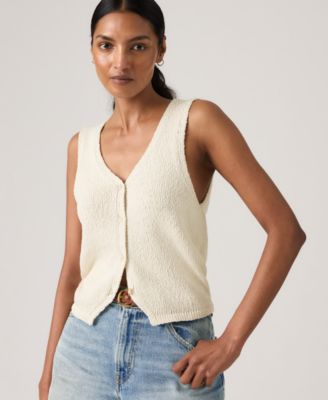 Premium Women's Sleeveless V-Neck Cotton Vest