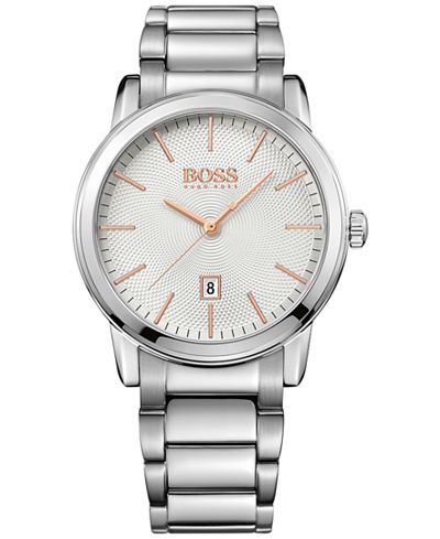 BOSS Hugo Boss Men's Classic 1 Stainless Steel Bracelet Watch 40mm 1513401