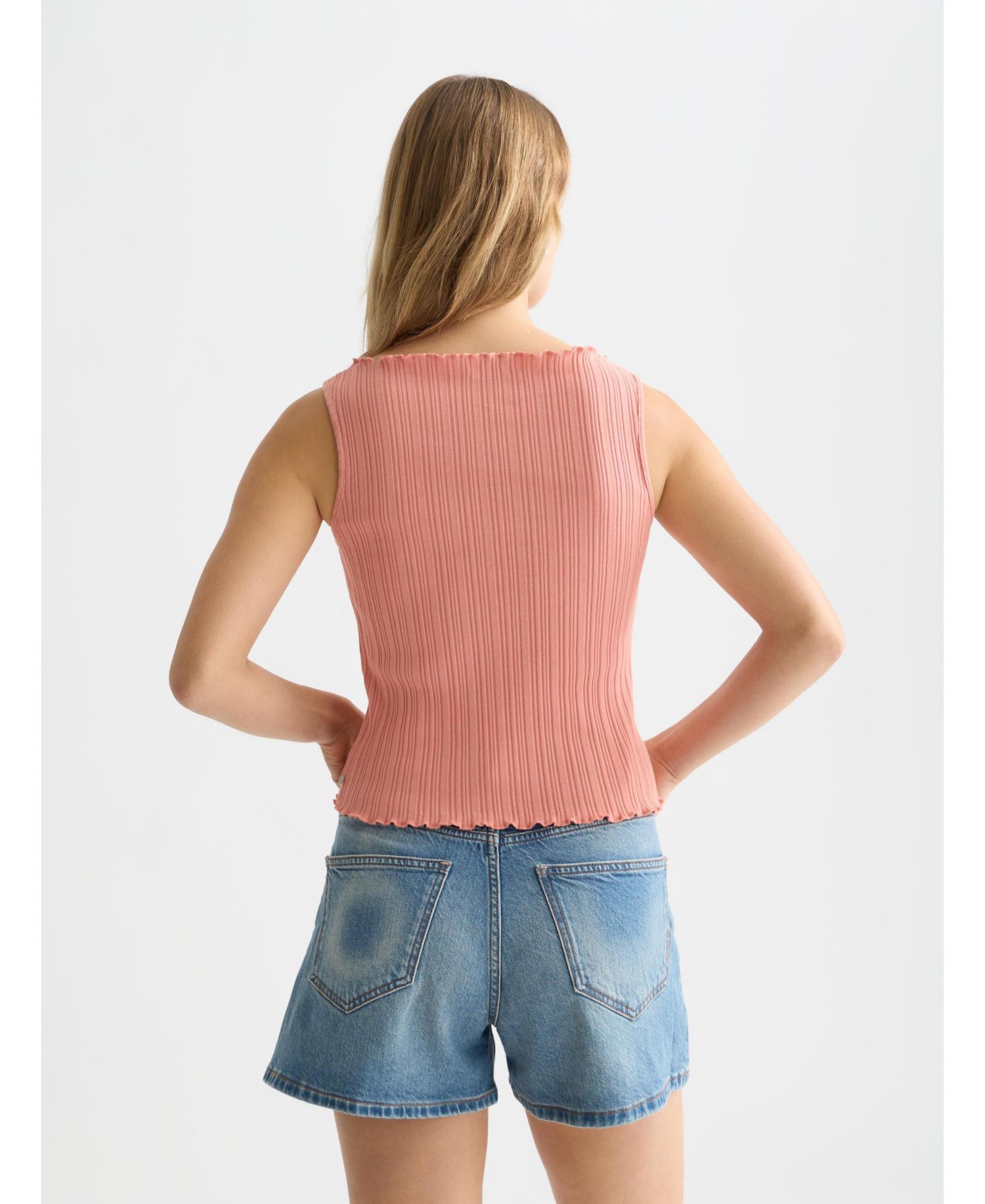 Women's Scotch and Soda Tops and Tees Structured Rib Tank