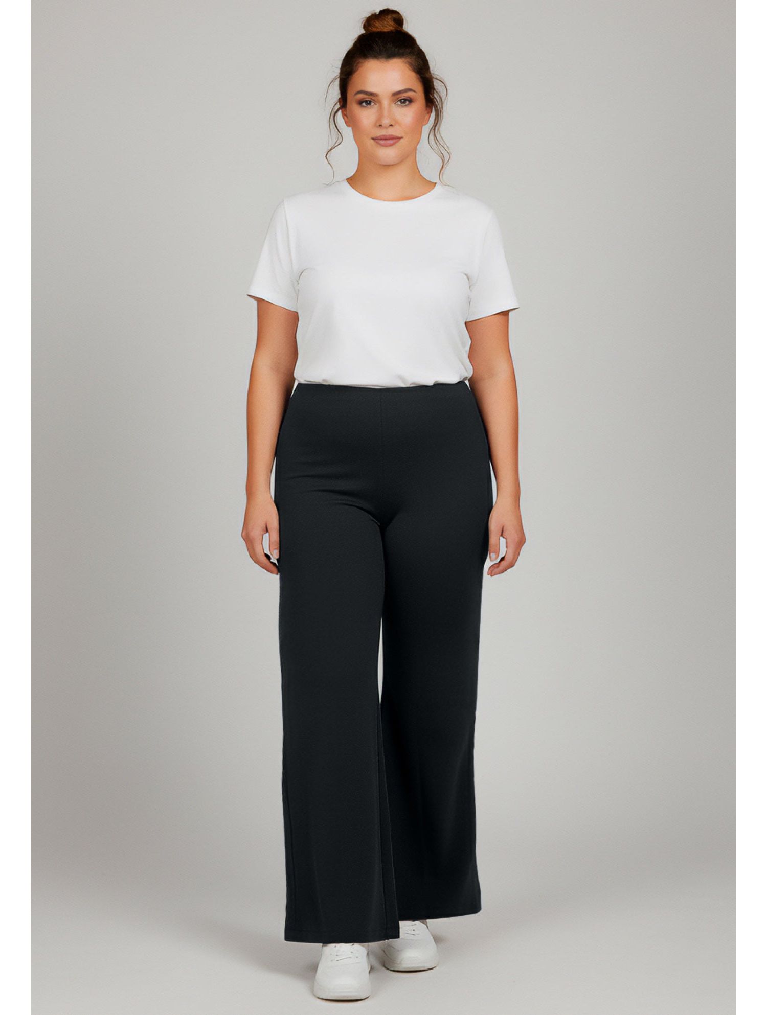 Women's Ponte Wide Leg Pant