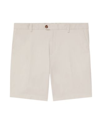 Men's Modern Fit Cotton Blend Chino Shorts