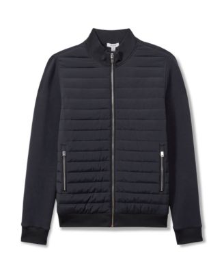 Men's Hybrid Quilt and Interlock Zip Jacket