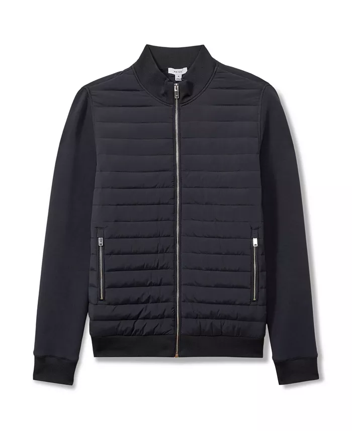 Men's Freddie Hybrid Quilt and Interlock Zip Jacket - thumbnail 3