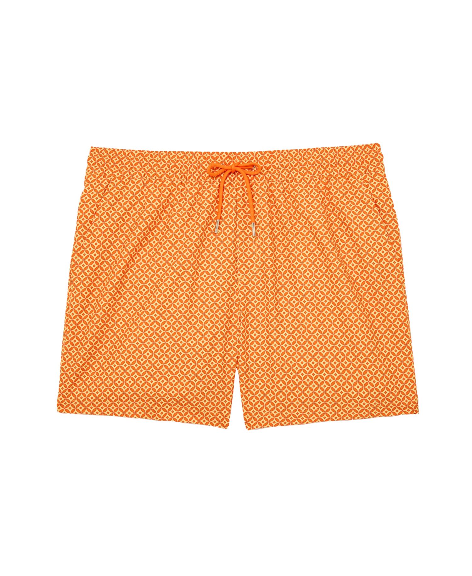 Men's Orient Geometric-Print Swim Shorts