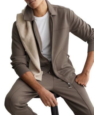 Men's Premium Interlock Zip-Through Overshirt