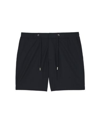 Men's Textured Drawstring Shorts