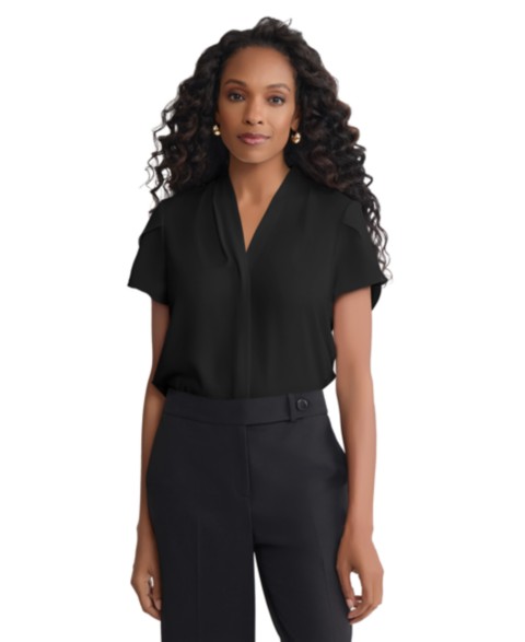 Женские топы Jones New York Women's V-Neck Top
