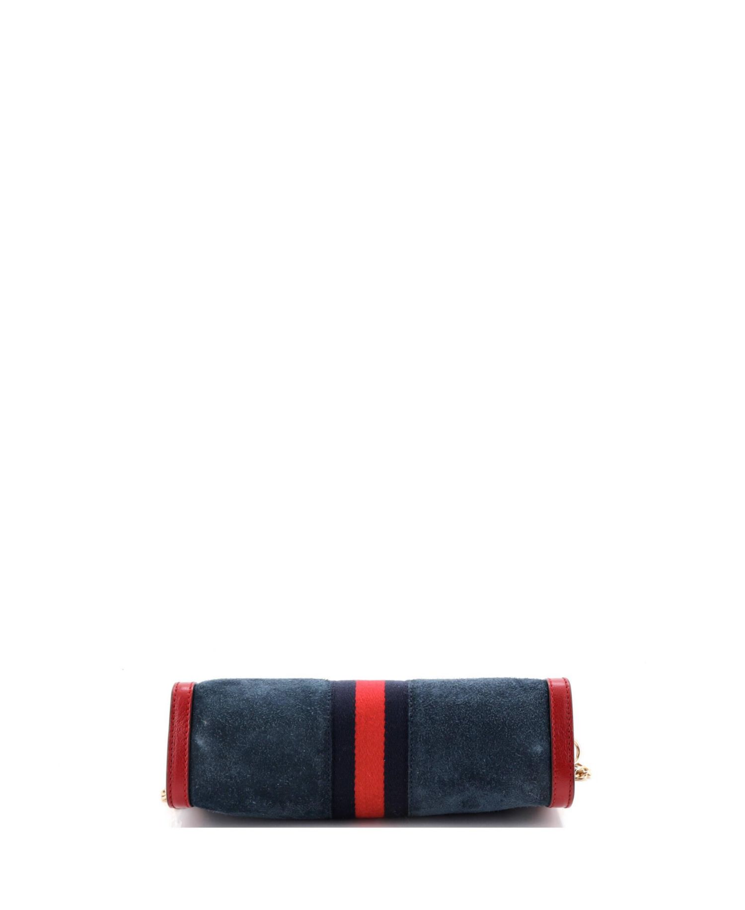 Small Ophidia Chain Shoulder Bag Suede
