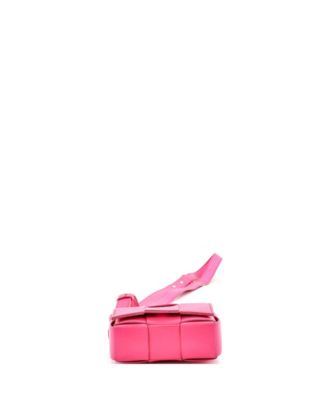 Candy Cassette Crossbody Bag Maxi Intrecciato Leather
