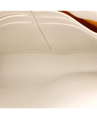 Chypre Wallet on Strap Coated Canvas with Leather