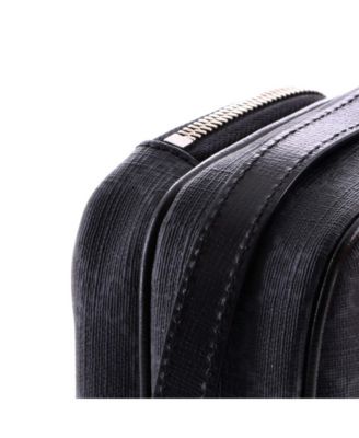 Mini Interlocking G Patch Top Handle Crossbody Bag GG Coated Canvas