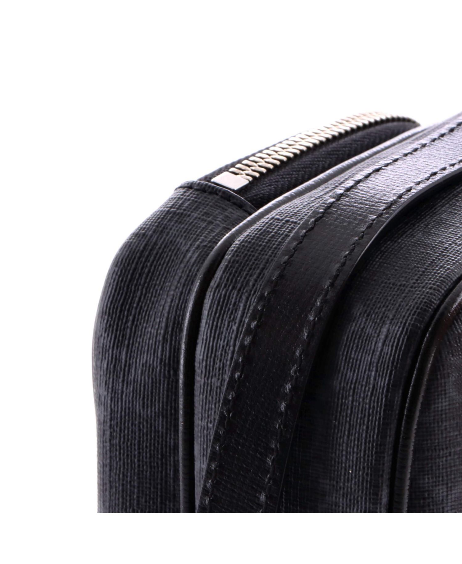 Mini Interlocking G Patch Top Handle Crossbody Bag GG Coated Canvas