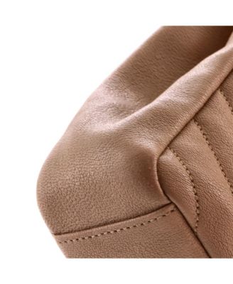 Medium Classic Monogram College Bag Matelasse Chevron Leather