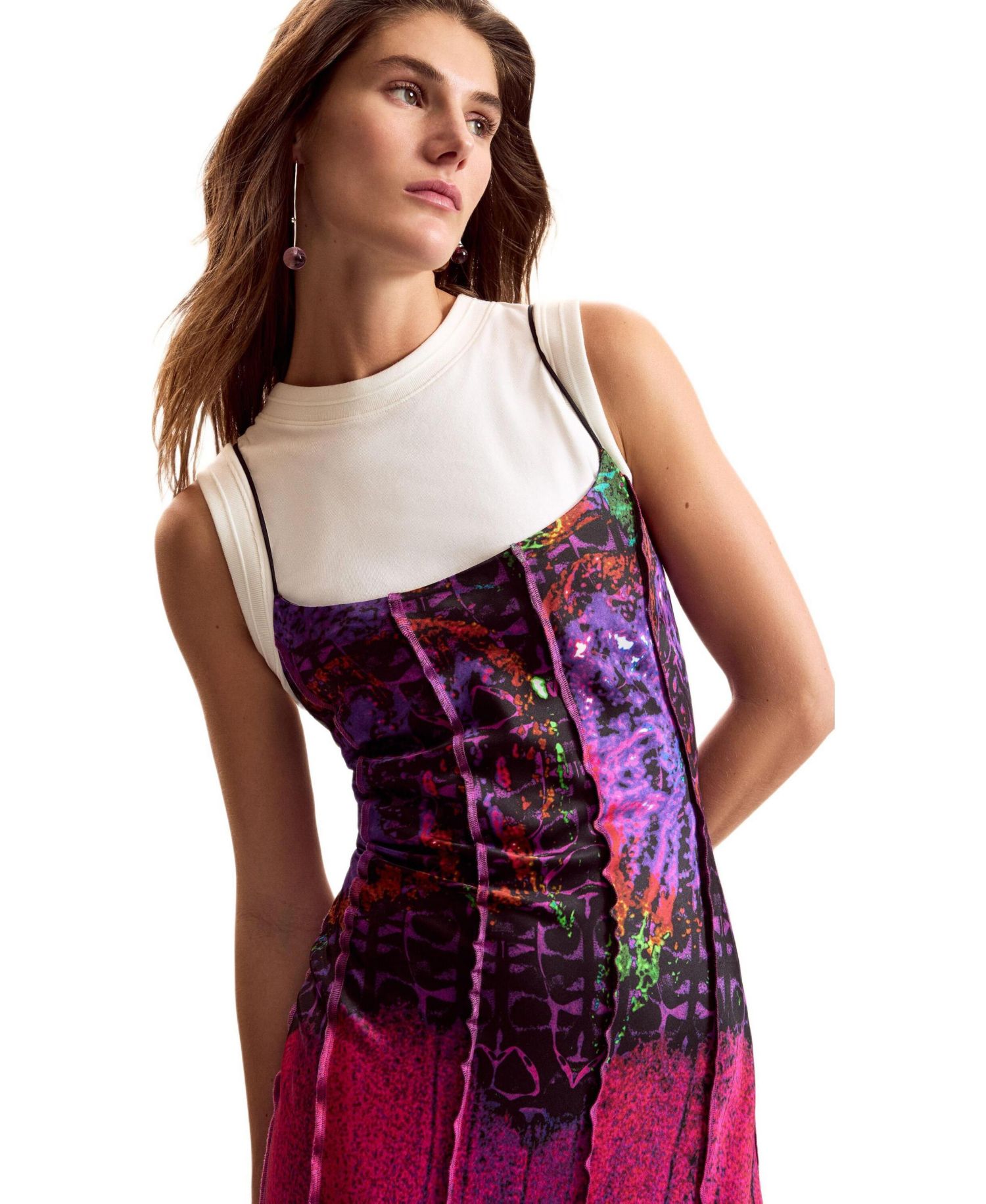 Women's Combined dress designed by Mr. Christian Lacroix