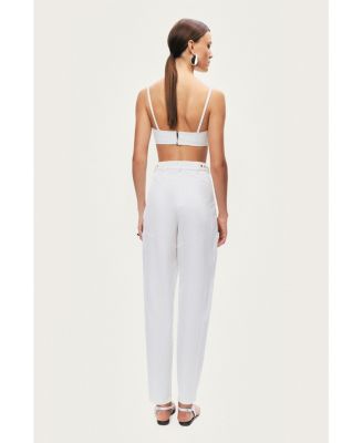 Women's Structured Spaghetti Strap Top