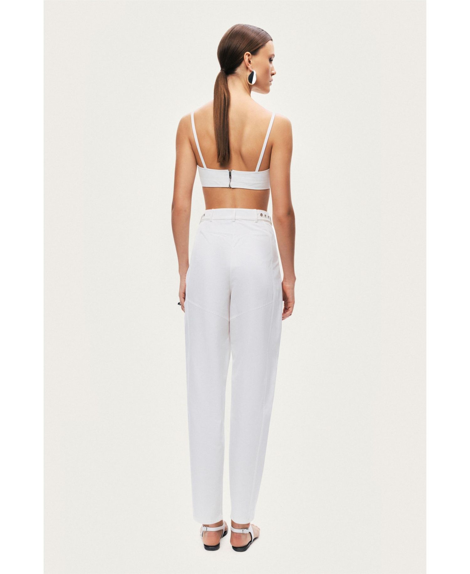 Women's Structured Spaghetti Strap Top