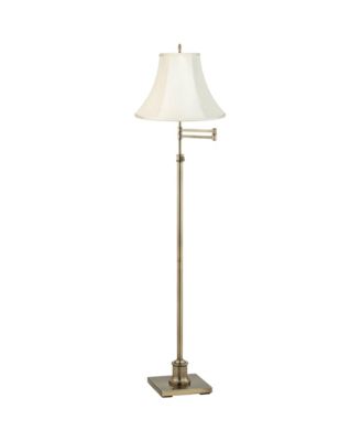 Traditional Swing Arm Floor Lamp Adjustable Height 70" Tall