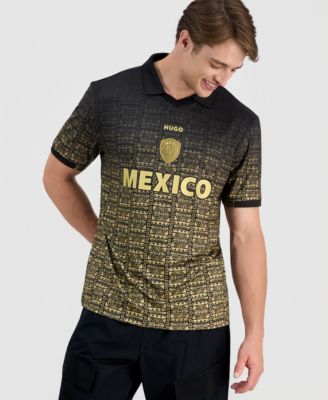 Men's Relaxed Fit Mexico Football Polo Jersey