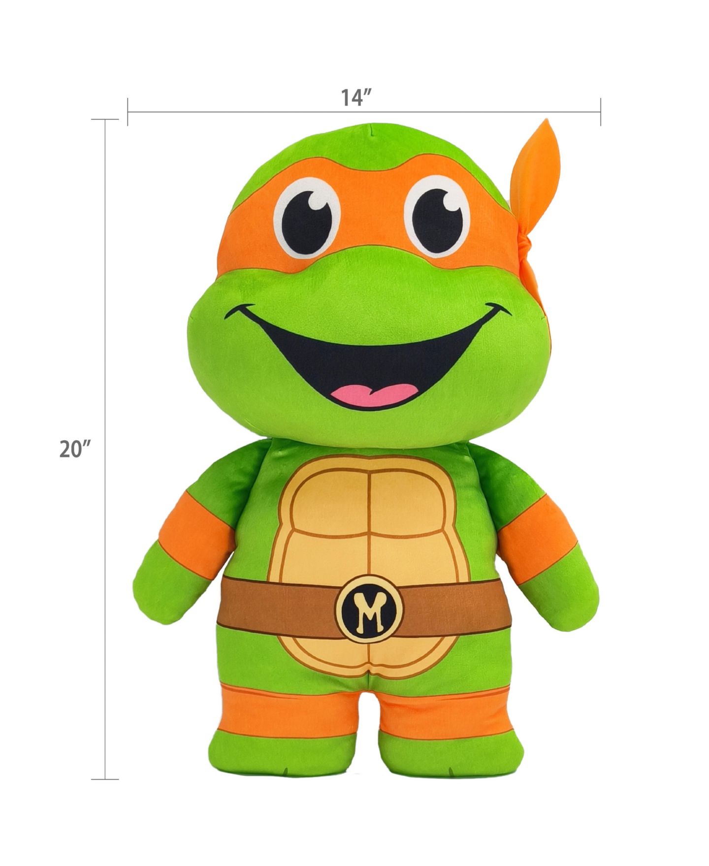 Детские мягкие игрушки Legend Toys Tmnt 20" Michelangelo — фото 3