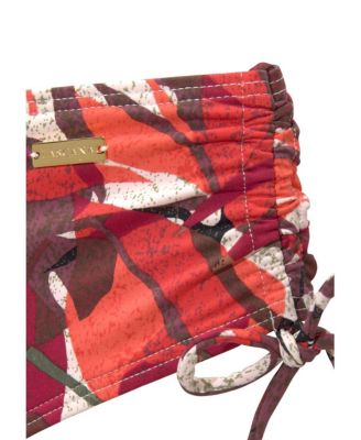 Women's Tropical Mid Rise Bikini Swimsuit Bottom